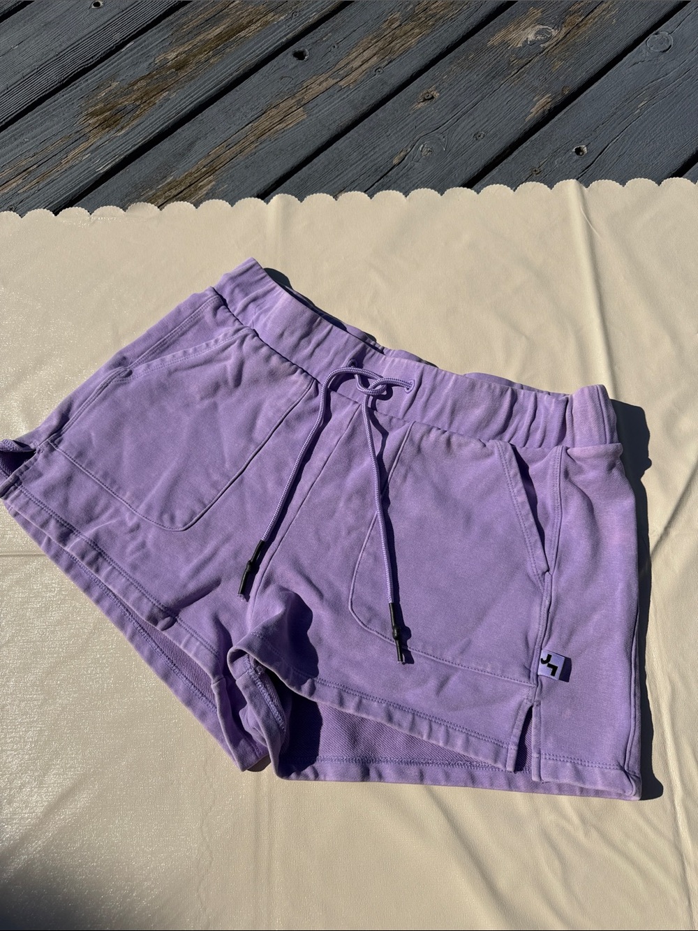 JoyLab Lilac Drawstring Athletic Shorts Sz M